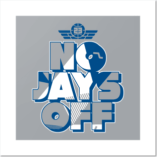 Jay All Day True Blue Retro Posters and Art